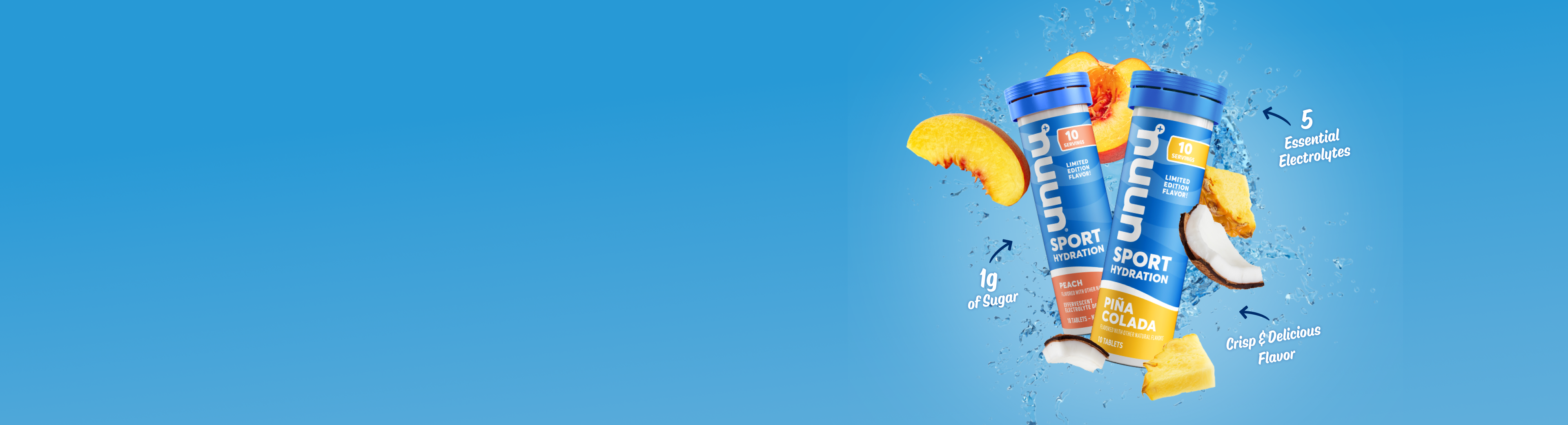 Summer Sips: Refreshing Nuun Peach & Piña Colada Recipes to Keep you Hydrated
