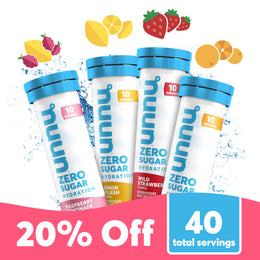 Nuun Zero Sugar Bundle - 20% Off