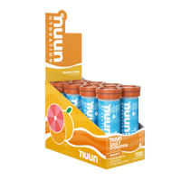 8 tubes of Nuun Immunity Orange Citrus.