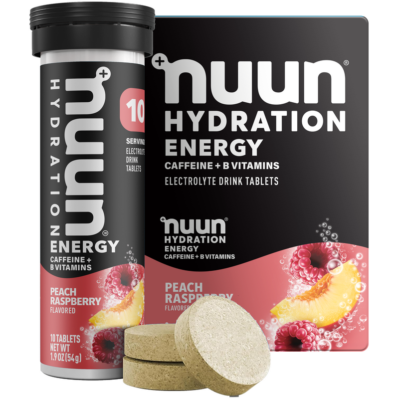 Nuun Nuun Energy Caffeine + B Vitamins Peach Raspberry — product image