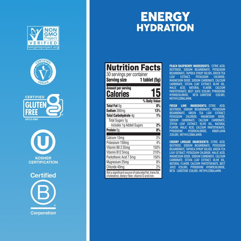 |12625967 Energy Caffeine Cherry Limeade 8pk|