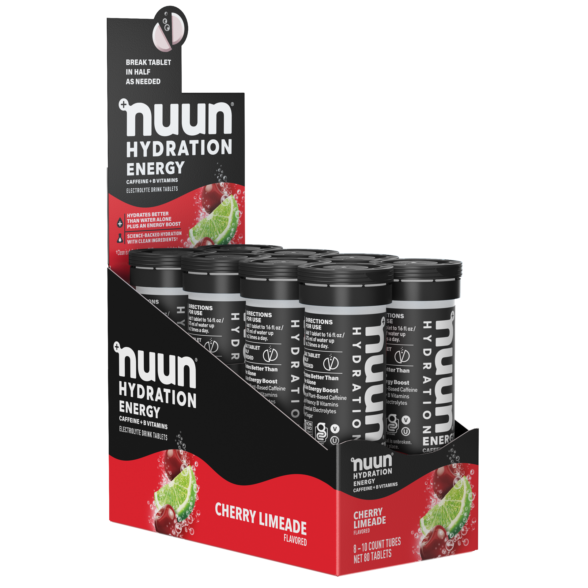 Nuun Sport 8 Pack + Caffeine - Complete Hydration for Recovery