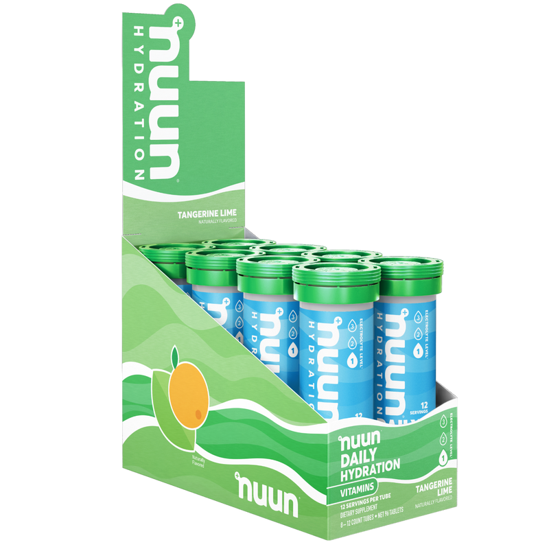 8 tubes of Nuun Vitamins Tangerine Lime.
