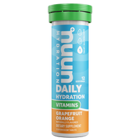 8 tubes of Nuun Vitamins Grapefruit Orange.