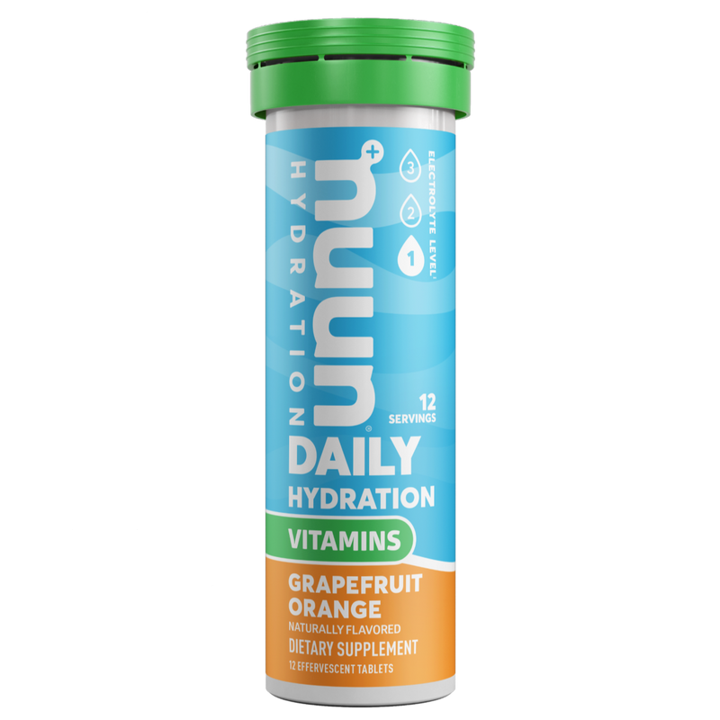 8 tubes of Nuun Vitamins Grapefruit Orange.