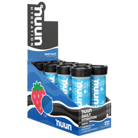 8 tubes of Nuun Energy Berry Blast.