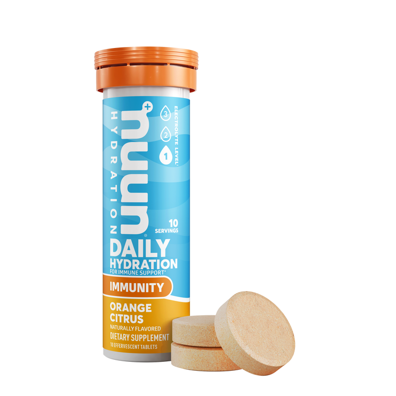 Nuun Immunity Orange Citrus.