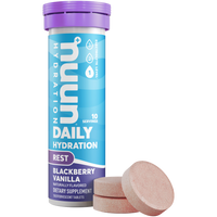 Nuun Rest Blackberry Vanilla.