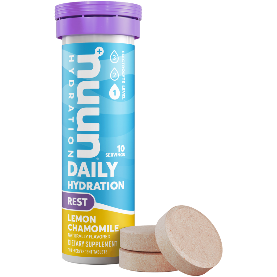 Nuun Rest Lemon Chamomile.